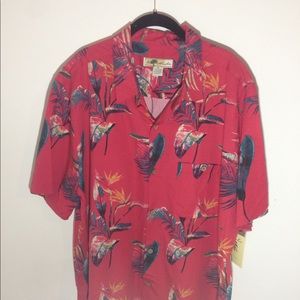 Joe Marlin Pink Paradise Button Down Shirt